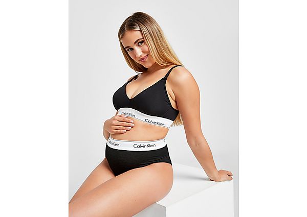 Calvin Klein Underwear Modern Cotton Maternity Briefs - Black - Womens
