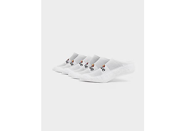 Ellesse 6 Pack Core No Show Socks - White