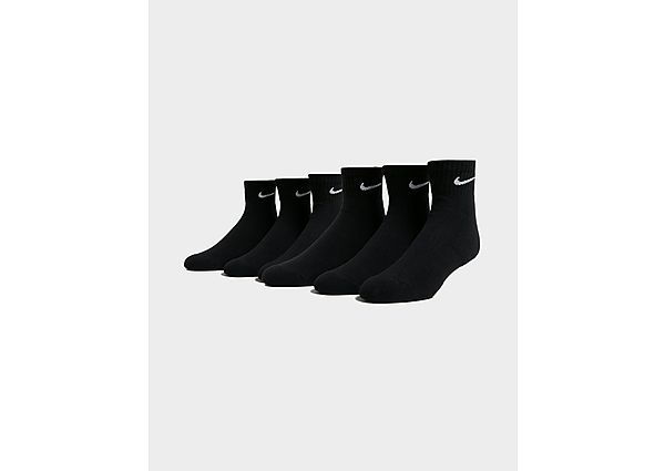 Nike 6-Pack Everyday Cushioned Ankle Socks - Black