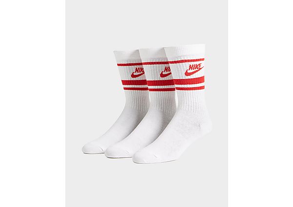 Nike Essential Stripe Socks (3 Packs) - White