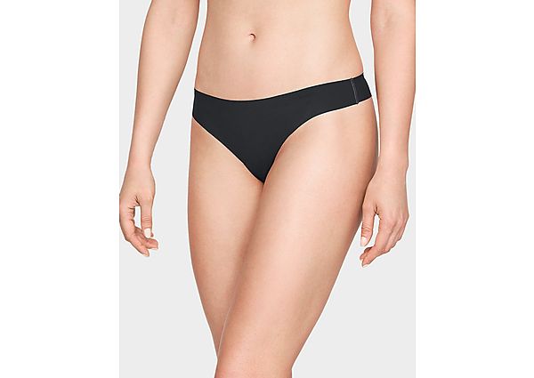 Under Armour pure stretch thong underwear 3-pack - Black - Womens