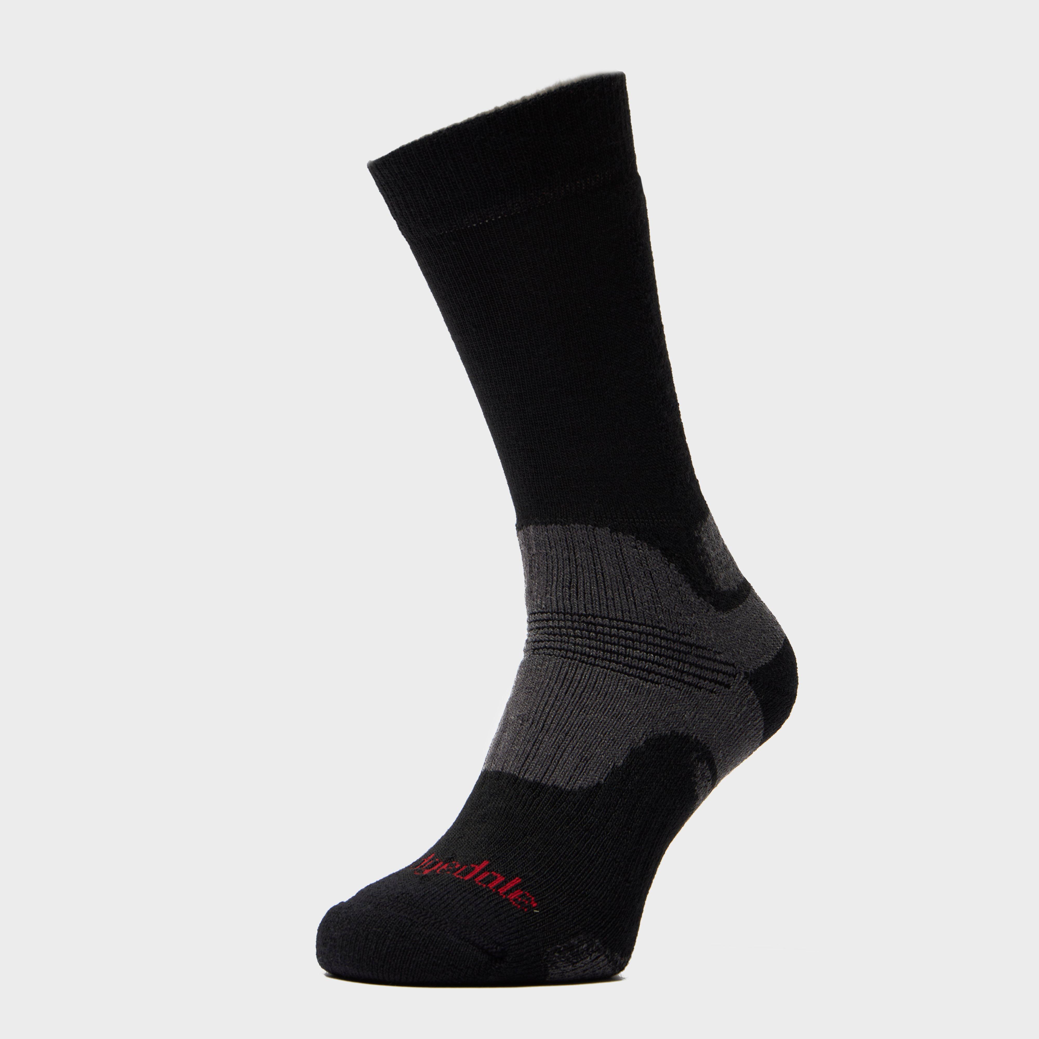 Bridgedale Women's Woolfusion Trekker Socks - Black, Black