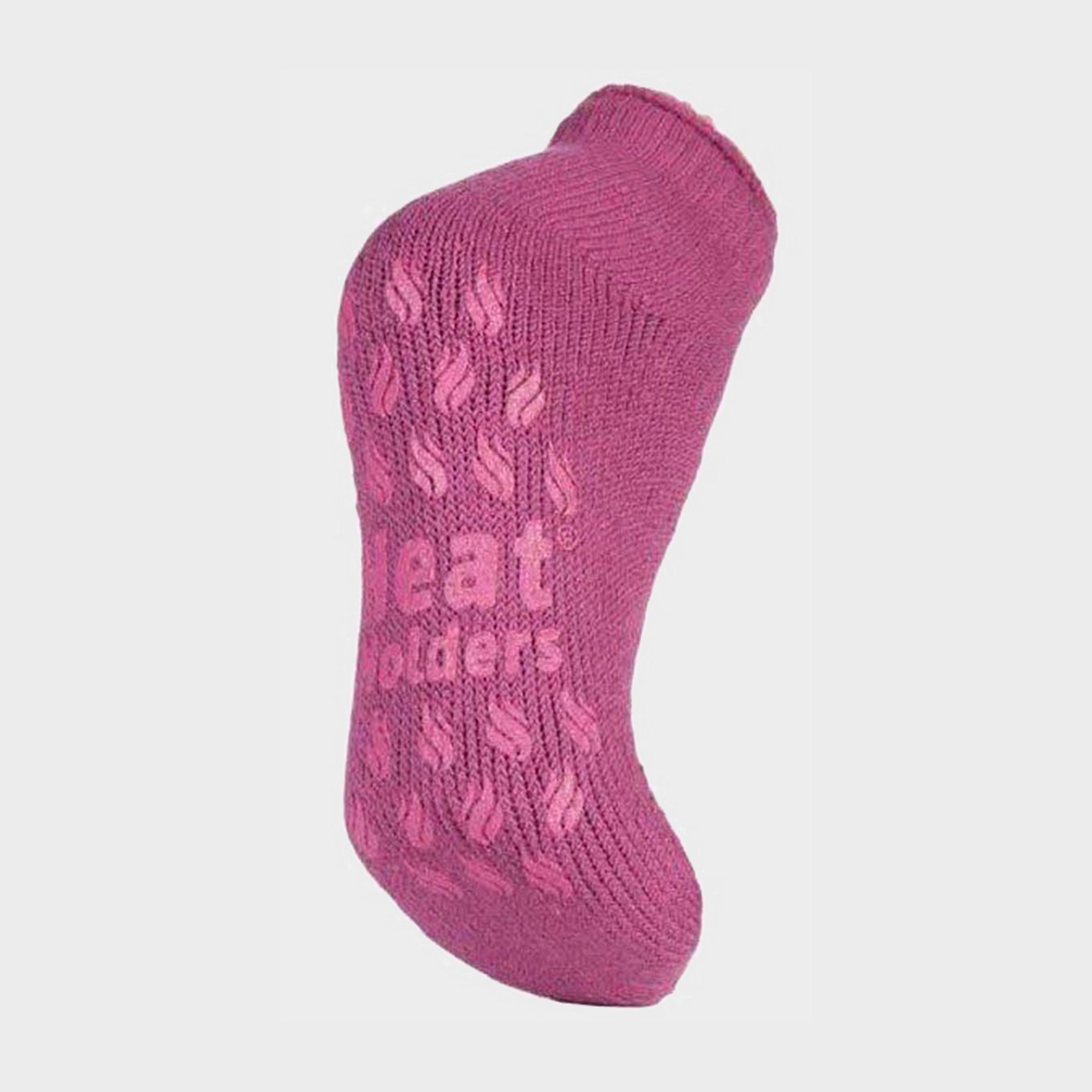 Heat Holders Ladies' Ankle Slipper Socks, Pink