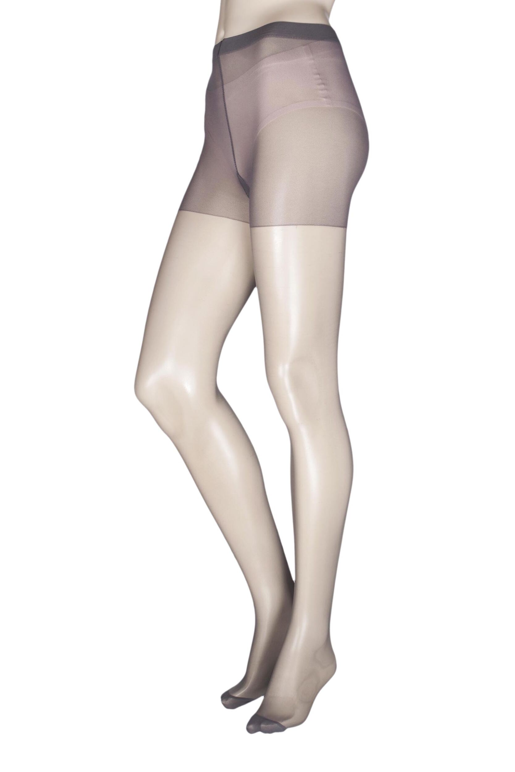 1 Pair Anthracite Class Tights Ladies Extra Tall - Levante