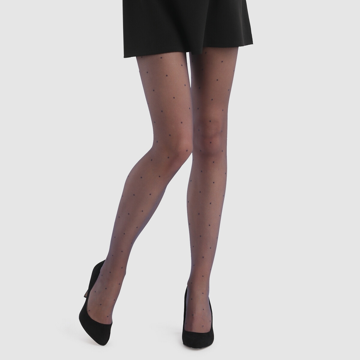 Madame So Chic 15 Denier Sheer Dotted Tights