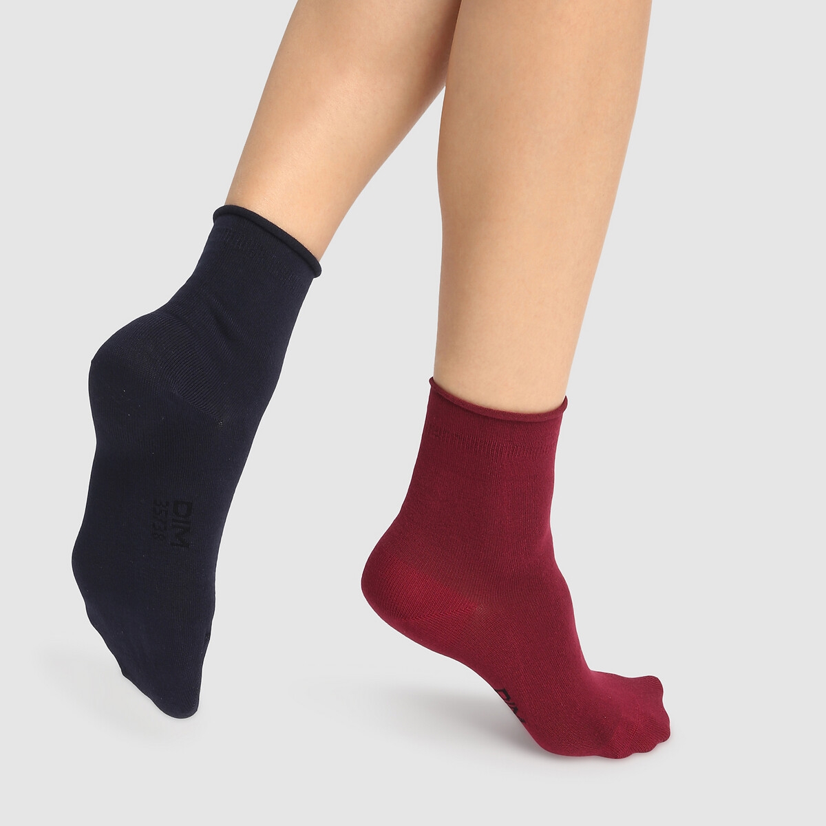Pack of 2 Pairs of Ankle Socks