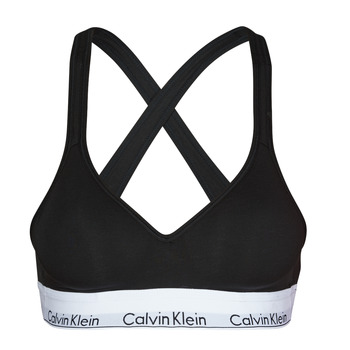 Calvin Klein Jeans  MODERN COTTON BRALETTE LIFT  women's Sports bras in Black