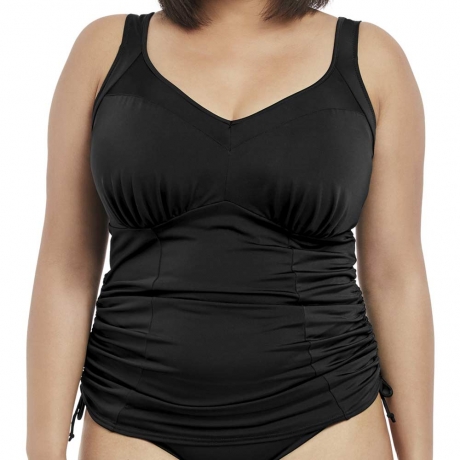 Essentials Soft Cup Adjustable Sides Tankini Top
