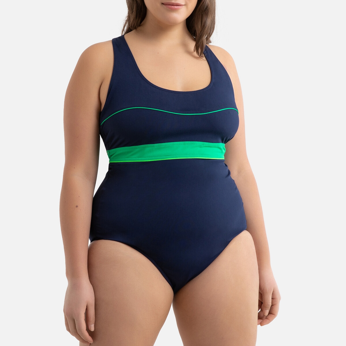 Tummy-Toning Pool Swimsuit
